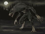 Werewolf sketch2 by maximusmk1-d6o2wii