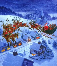 Santa-Claus-and-Flying-Reindeer-1-