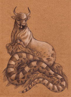 Ophiotaurus by MO-ffie