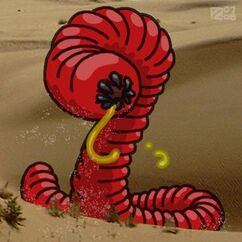 Mongolian Death Worm by professorhazard-1-