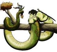 “Let me go you useless Nagataur!”