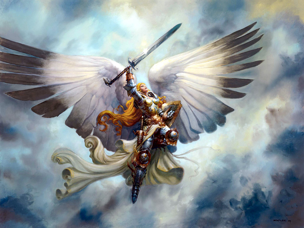 angel warrior of god