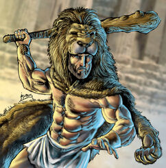 Hercules (Heracles, Herakles) with Lion Cloak