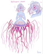 Fun fact, Nifty from Hazbin Hotel in merfolk AU be like:
