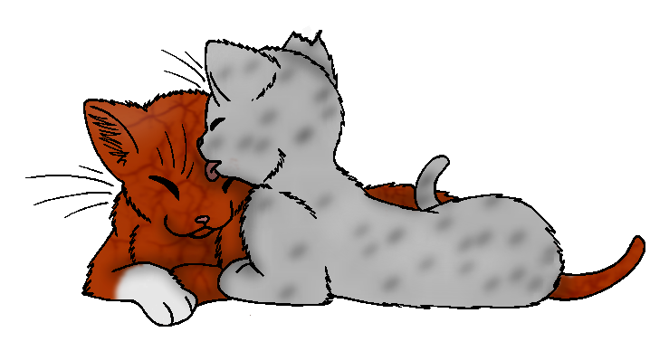 Ashfur, Squirrelflight, and Brambleclaw :)))