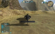 The Black Hawk (missile variant) in third-person view.