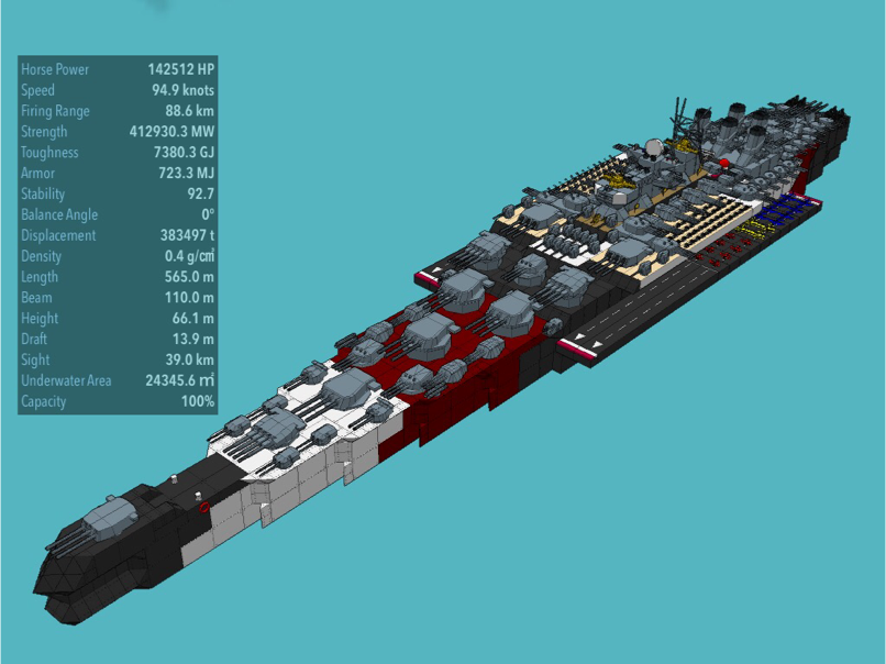 warship craft battleship blueprints