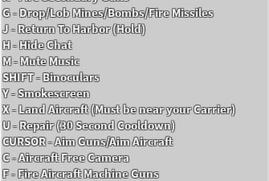 Controls | Warships! Official Wiki | Fandom