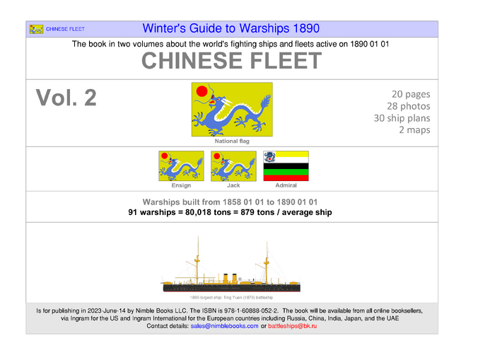 Chinese fleet 1890