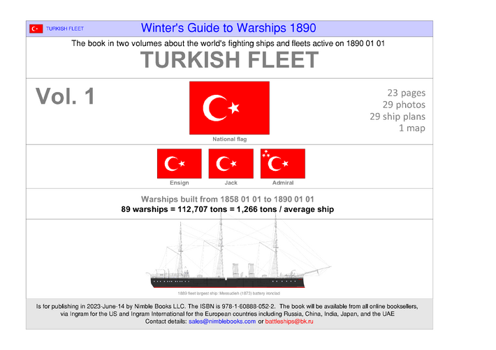 Turkish fleet 1890