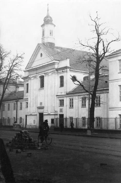 Fasada kościoła w 