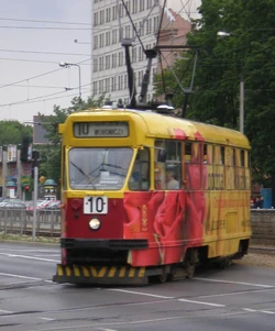 Aleja Niepodleglosci (tramwaj 10)