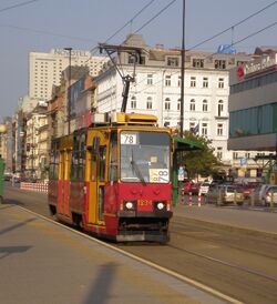 Aleje Jerozolimskie (tramwaj 78)