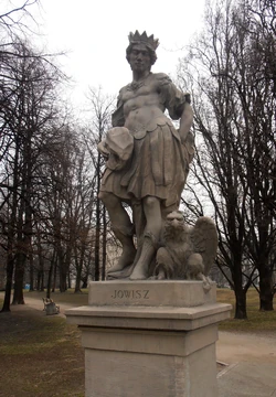 Rzeźba "Intelekt"(błędnie opisana jako "Historia")