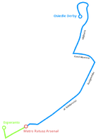 Zmieniona trasa linii 527