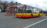 Autobus Solbus Solcity 10 na linii 165 na pętli Metro Wilanowska (2014)