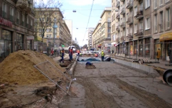 Remont torowiska w  roku