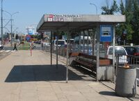 Przystanek tramwajowy Powązkowska 03 (wiata typu „Ł”) (2013 • 2011)