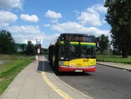 Autobus linii 138 na przystanku krańcowym (2008)
