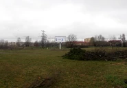 Budowa pętli tramwajowej (04.2014)