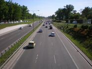 Aleja w rejonie Cmentarza Wojskowego (2008 – od 2012 jest to fragment al. Obrońców Grodna)