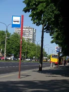Widok dawnych przystanków krańcowych (nr 15) (2008)