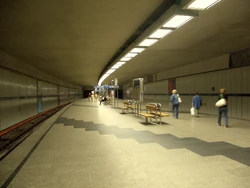 Peron stacji "Politechnika"