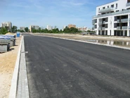 Budowa arterii na wysokości ul. Oś Królewska (06.2010) – widok na północ