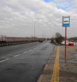 Trasa Siekierkowska w rejonie 