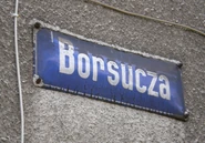 Stara tabliczka z nazwą ulicy