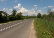 Ulica Wirażowa (rejon ogródków działkowych)