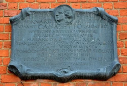 Tablica Canaletto Podwale