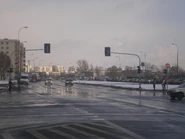 Ulica Pileckiego (rejon ul. I. Gandhi)