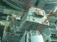 IMG 1658.jpg (529 KB) Widok na przerwaną budowę z 43 piętra Hotelu Intercontinental, maj 2009