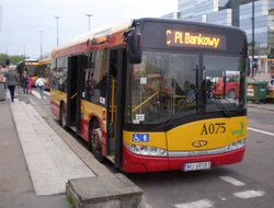 Autobus  na  linii C na 