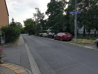 Skrzyżowanie z ul. Posejdona (2019)