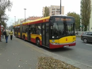 Autobus Solaris Urbino 18 na linii 522 na przystanku Dolna (2014)