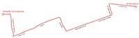 Ostatnia trasa zlikwidowanej linii 8