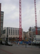 Gmach w budowie, lipiec 2008