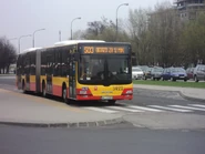 Autobus MAN Lion's City G na linii „503” na pętli Natolin Północny (2011)