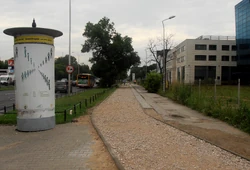 Ścieżka rowerowa na  – budowa ()