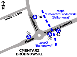 Cmentarz Bródnowski (Balkonowa)