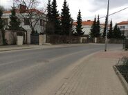 Ulica Syta w rejonie Pawilonie Handlowym Elitt, Syta 120