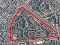Bemowo I na zdjęciu lotniczym z 2005
