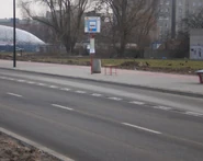 Przystanek nr 01 przed postawieniem wiaty (2008)