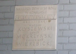 Tablica upamiętniająca przyznanie nagrody , 