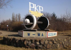 Wejście na teren wagonowni