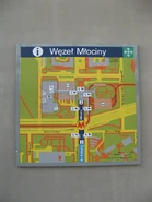 Plan sytuacyjny węzła