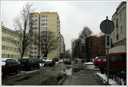 Widok w kierunku ulicy Królowej Aldony