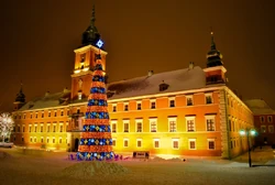 Zamek Królewski w zimie